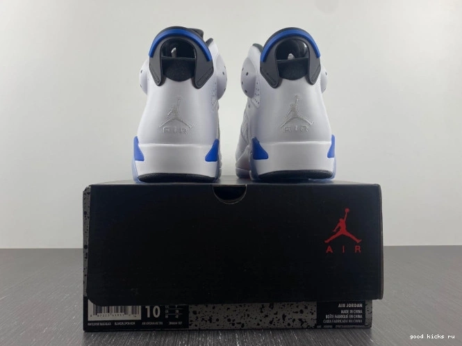 Sport 6 Jordan Air Blue Retro 384664-107 (2014) 0705